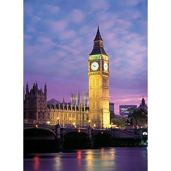 105X75Cm River Big Ben YCMXMY Puzzles for Adults 2000 Piece Wooden Personalised Assembling Jigsaw Fun Game 